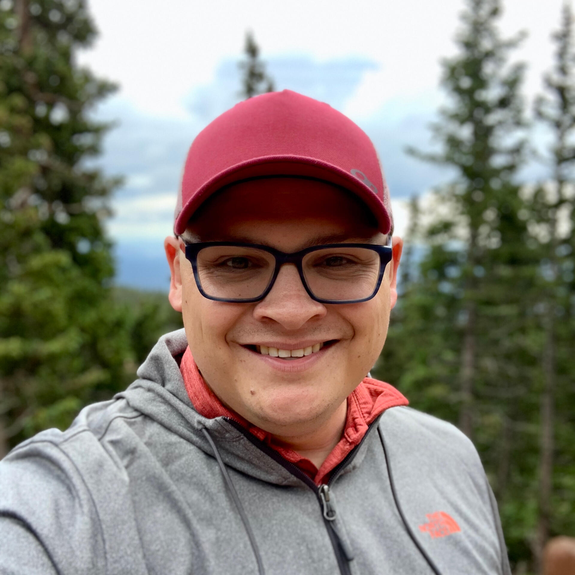 Photo of Josh Bechard on a mountain